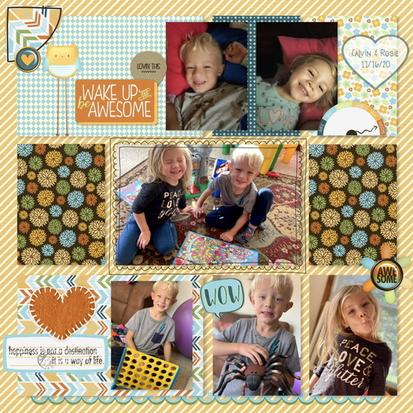 November 2020 Back It Up Challenge: Wake Up + Be Awesome