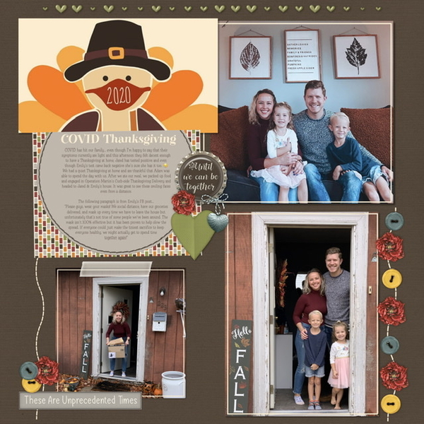 November 2020 Daily Download Challenge: Covid Thanksgiving