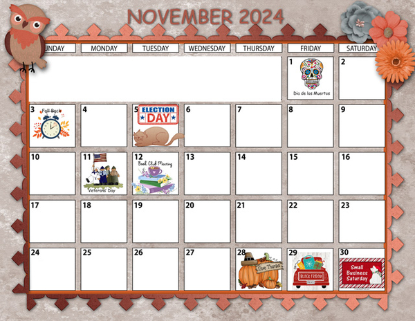 November 2024 Calendar