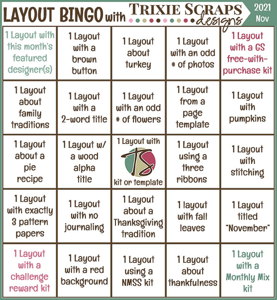 November Bingo