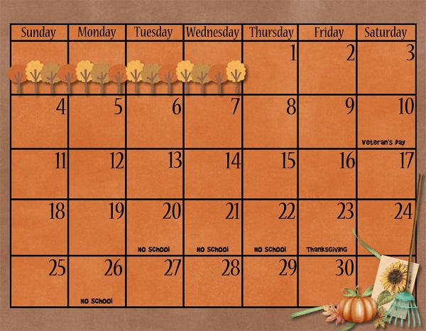 November Bottom