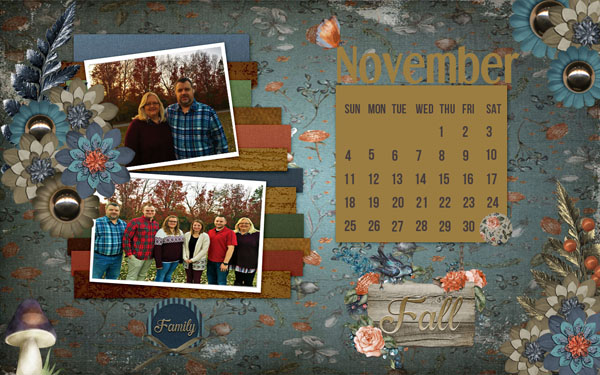 November Calendar Redo