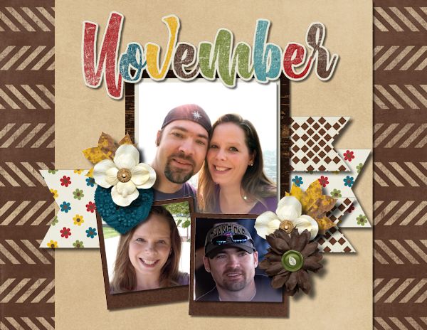 November Calendar Top