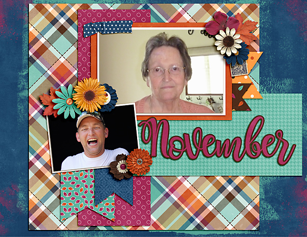 November Calendar Top