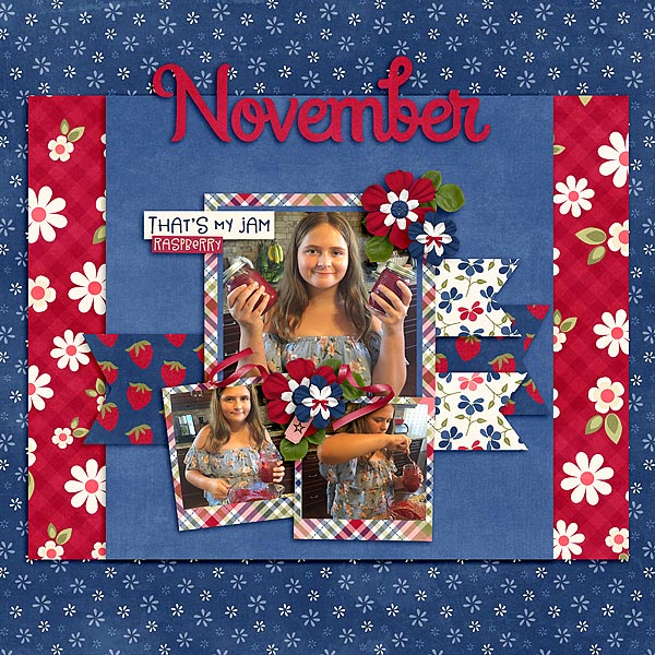 November - Calendar topper