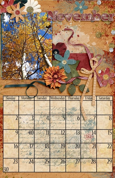November Calendar