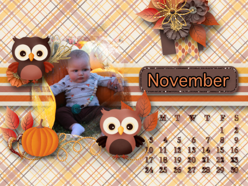 November calendar