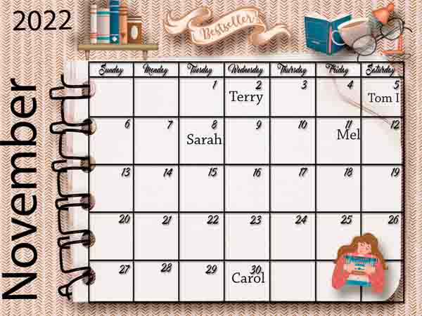 November Calendar