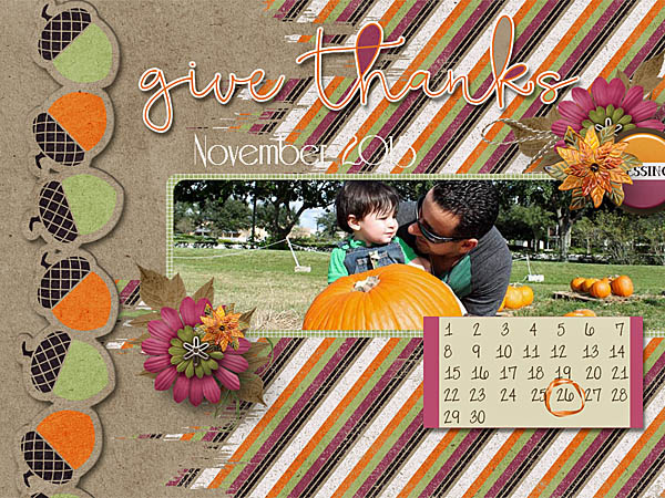 November Desktop Challenge