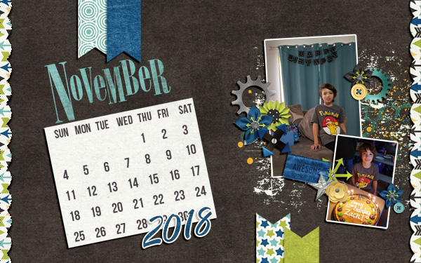 November Desktop Challenge