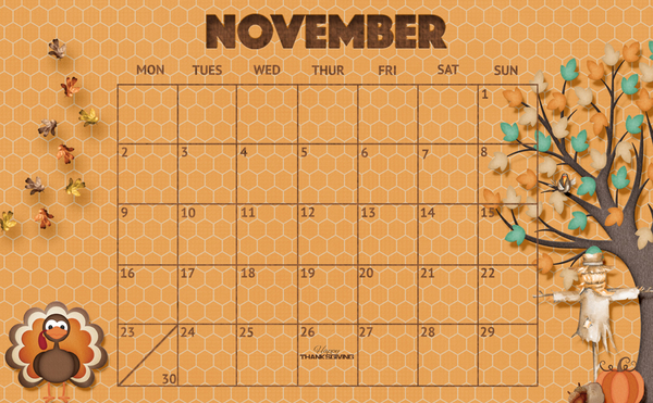November Desktop Challenge