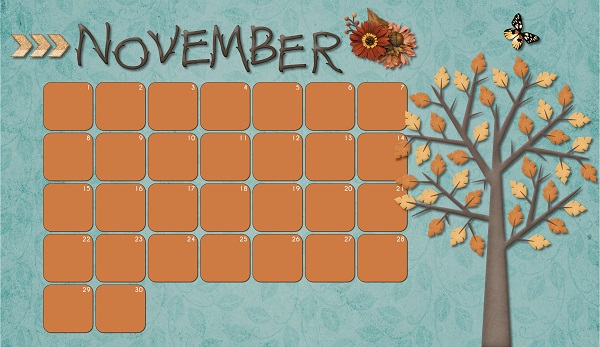 November desktop