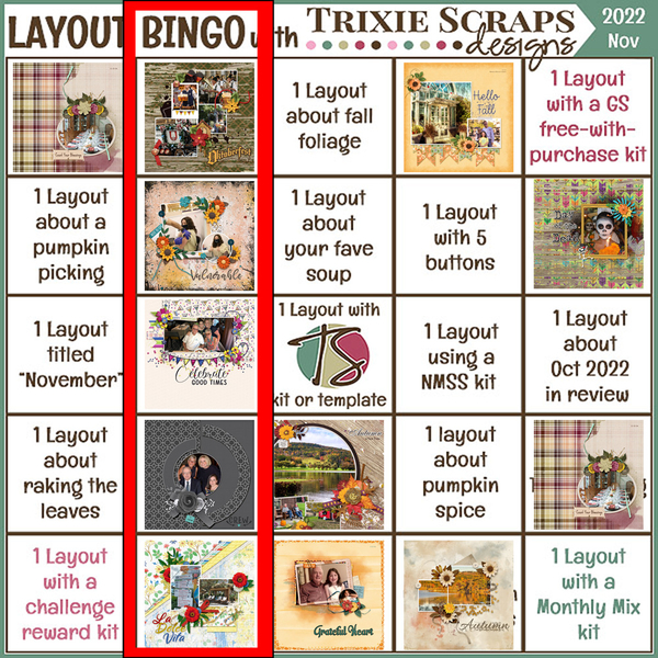 November Layout Challenge