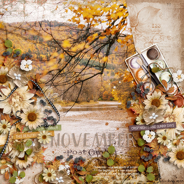 November post card
