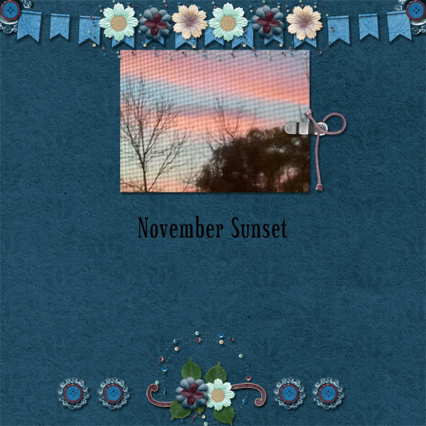 November Sunset