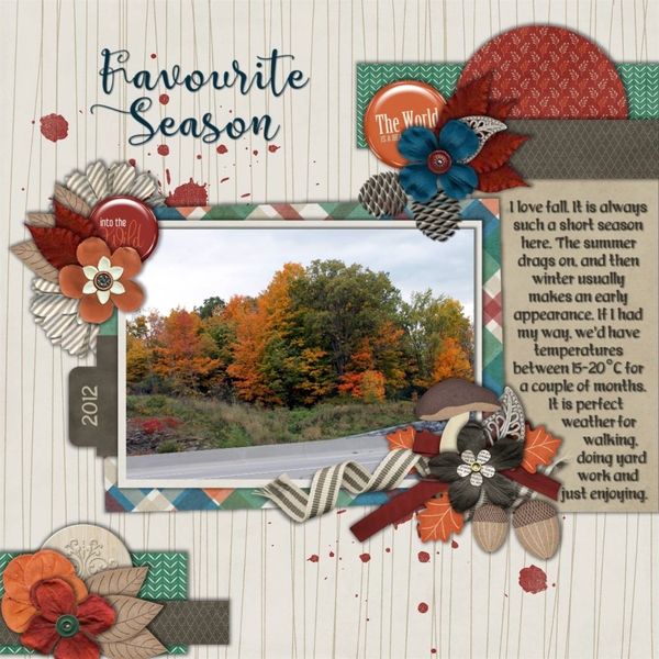 November Template Bundle - Nature Walk