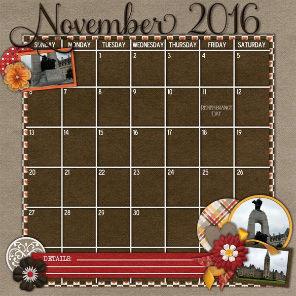 November Template Bundle - Project 2013 November