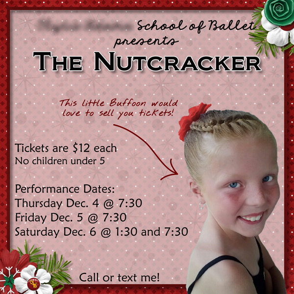 Nutcracker Tickets!