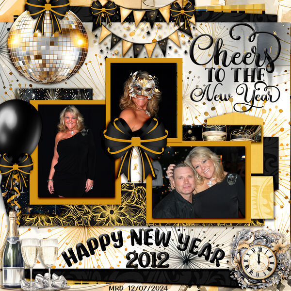 NYE 2011 Me and Terry
