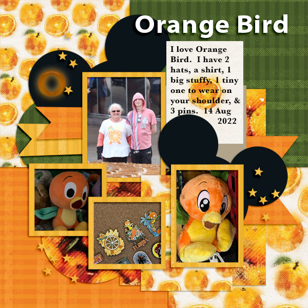 O is for Orange Bird