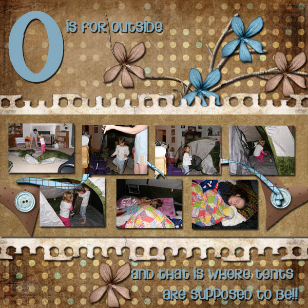 O is for Outside...