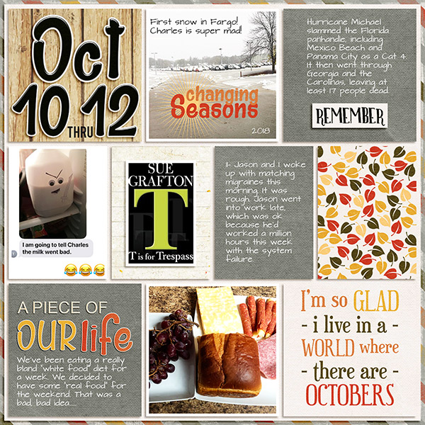 Oct. 10-12 2018 PL