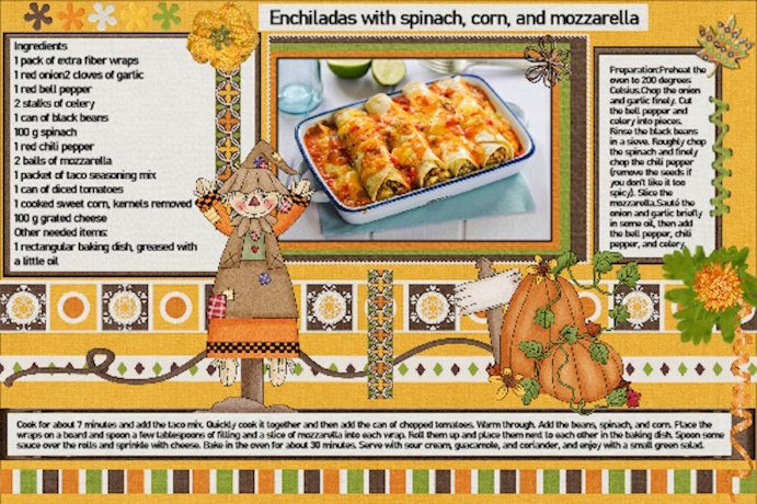 Oct. 2025 Recipe Card Challenge-Enchiladas with spinach..jpg