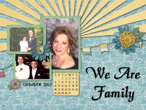 October 2013 Desktop (We Are Family)