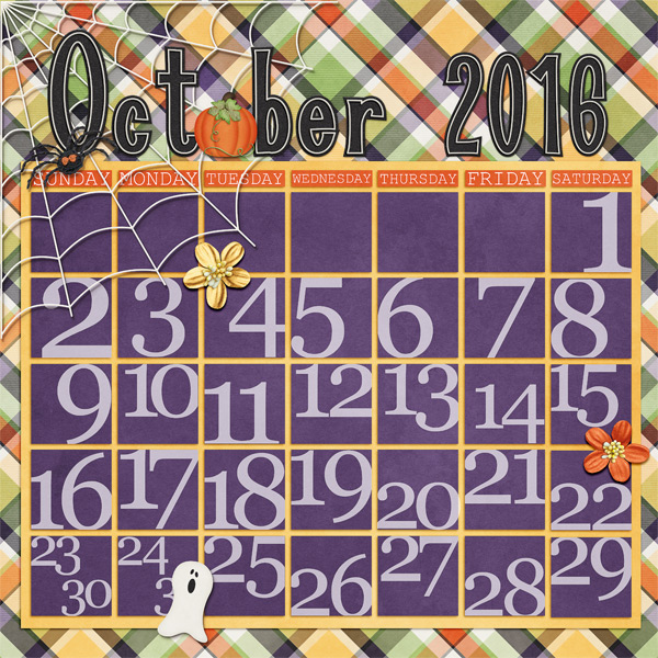 October 2016 Color Challenge