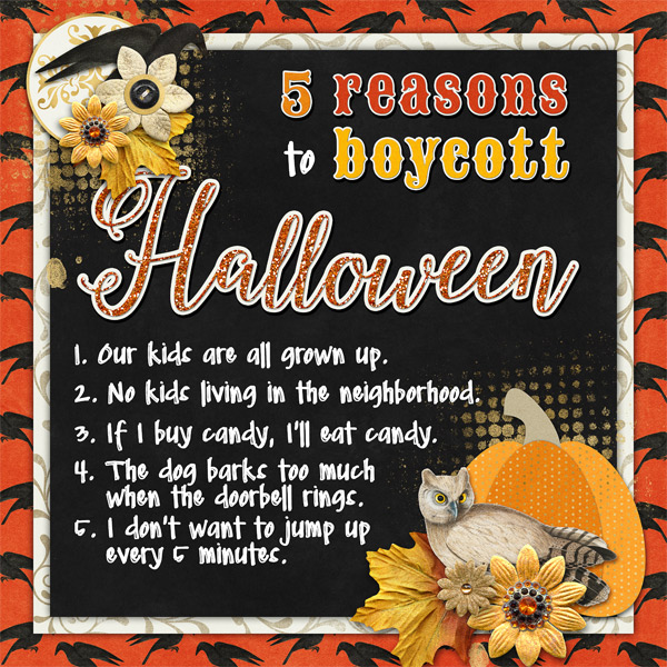 October 2017 Color Challenge