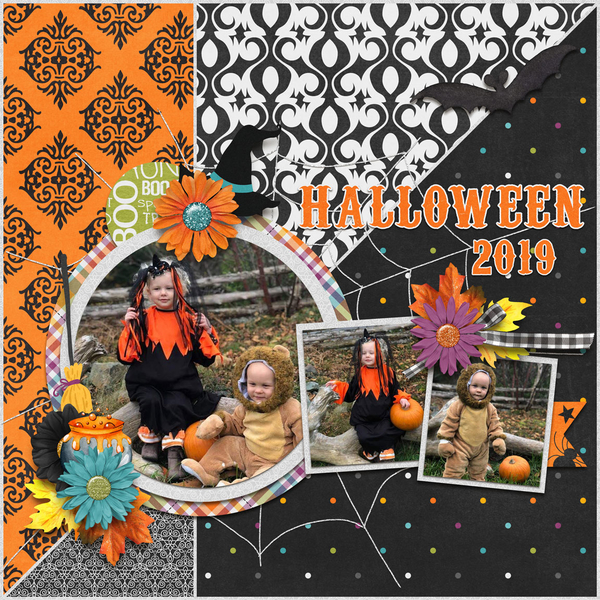 October 2020 Template Bundle - Halloween Night