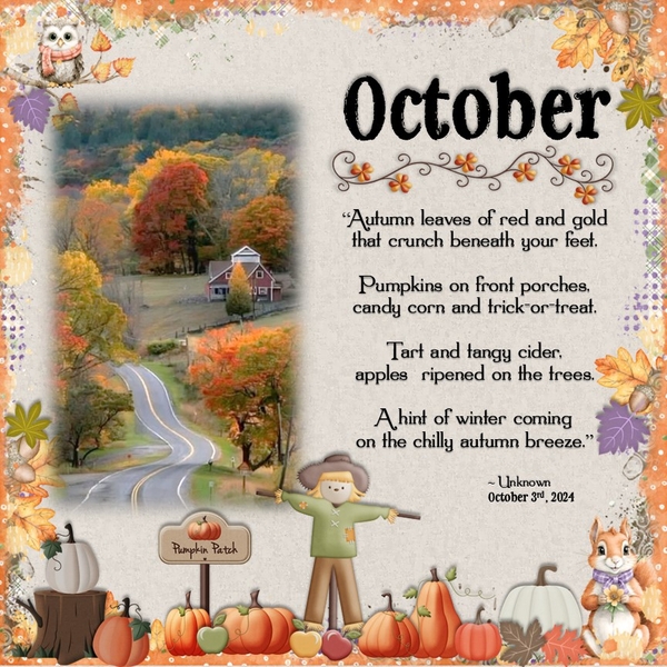 October 2024 Journaling Challenge