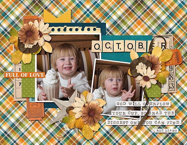 October 2026 Calendar Topper