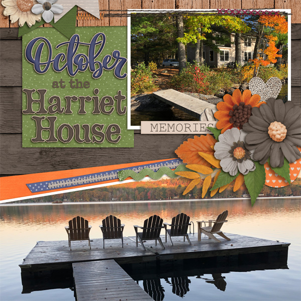 October at the Harriet House