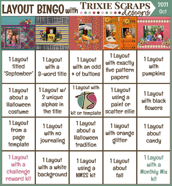 October Bingo