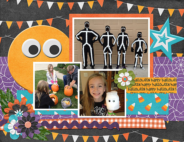 October Calendar Topper