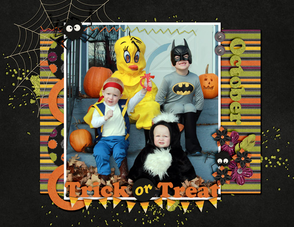 October Calendar Topper