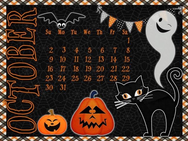 October Desktop - September 2016 Desktop Challenge