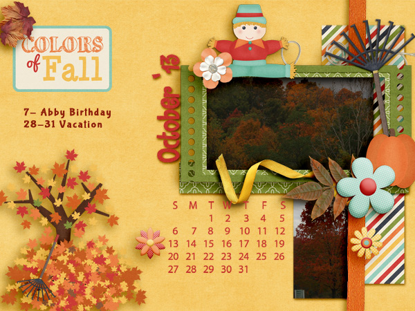 October Desktop