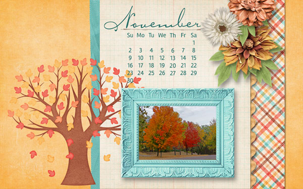 October desktop
