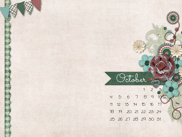 October desktop