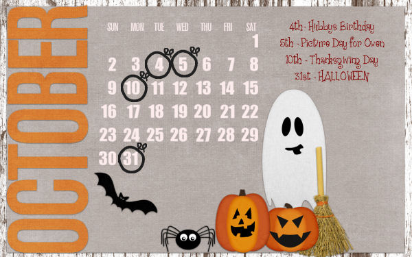 October Desktop
