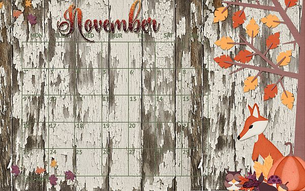 October Desktop