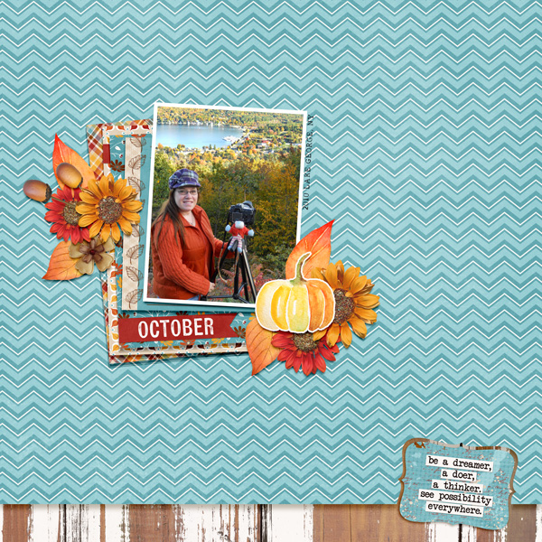 October in Lake George