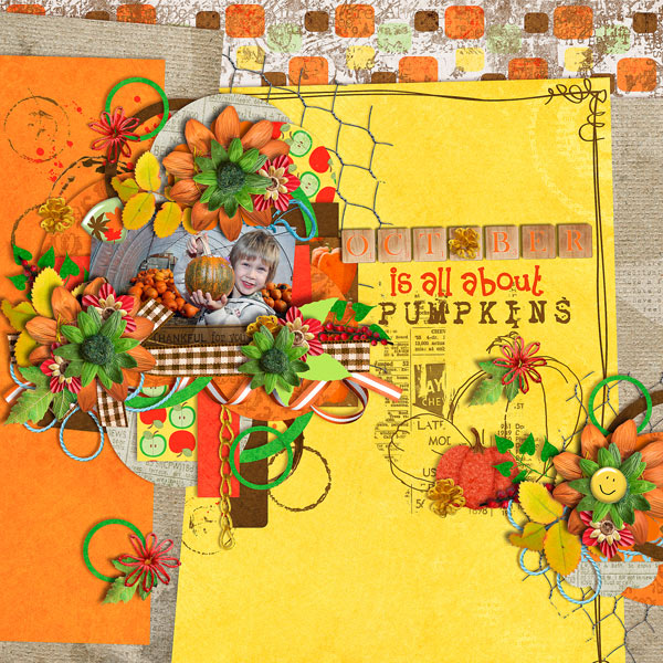 October is all about pumpkins