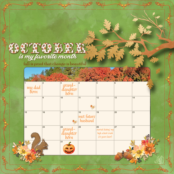 October is my favorite month