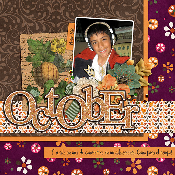 october mini kit challenge