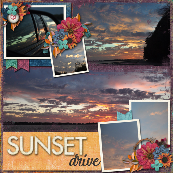 October Sunset Drive