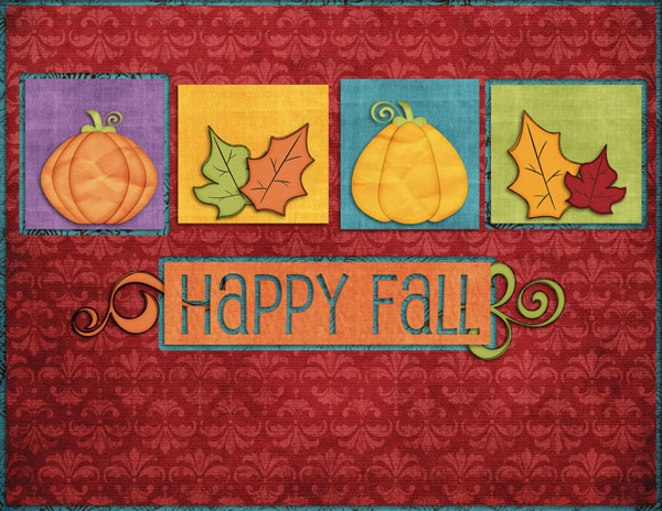 October Sweet Card