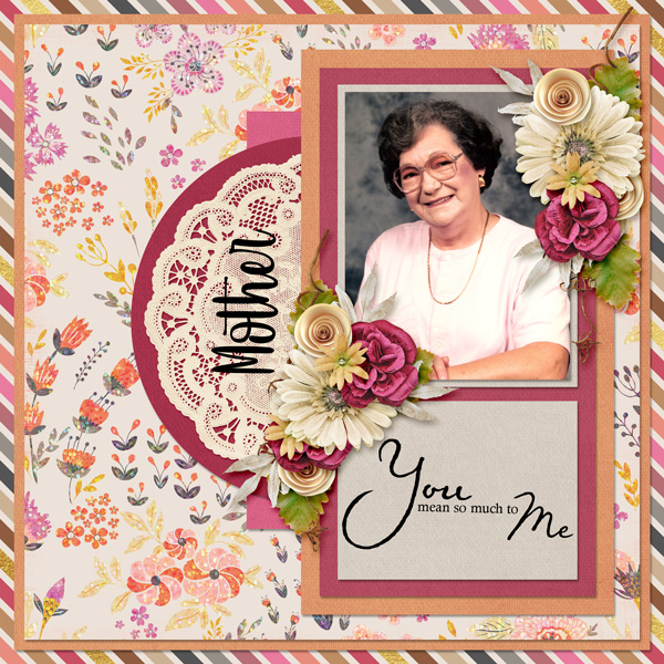 October Template Challenge - Mother